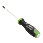Draper PZ1 x 100mm Pozi Pound Thru Soft Grip Screwdriver