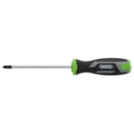Draper PZ2 x 125mm Pozi Pound Thru Soft Grip Screwdriver