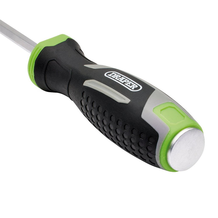 Draper PZ2 x 125mm Pozi Pound Thru Soft Grip Screwdriver