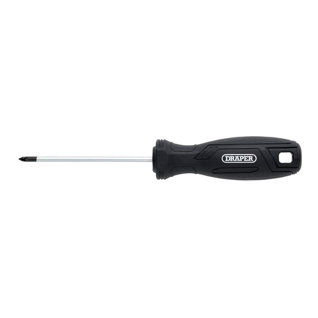 Draper PZ0x75mm Pozi Hard Grip Screwdriver