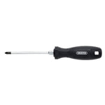 Draper PZ1 x 100mm Pozi Hard Grip Screwdriver