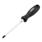 Draper PZ2 x 125mm Pozi Hard Grip Screwdriver