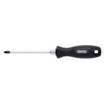 Draper PZ2 x 125mm Pozi Hard Grip Screwdriver