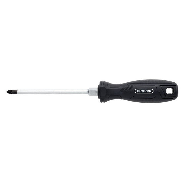 Draper PZ2 x 125mm Pozi Hard Grip Screwdriver