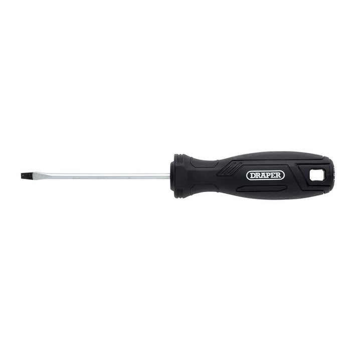 Draper 3x75mm Slotted Hard Grip Screwdriver