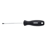 Draper 4 x 100mm Slotted Parallel Hard Grip Screwdriver