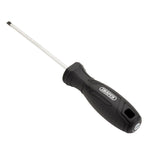 Draper 4 x 100mm Slotted Parallel Hard Grip Screwdriver