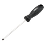 Draper 5.5 x 125mm Slotted Hard Grip Screwdriver