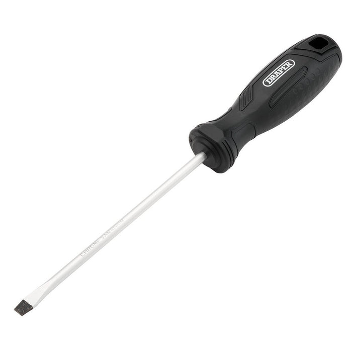 Draper 5.5 x 125mm Slotted Hard Grip Screwdriver