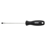 Draper 5.5 x 125mm Slotted Hard Grip Screwdriver
