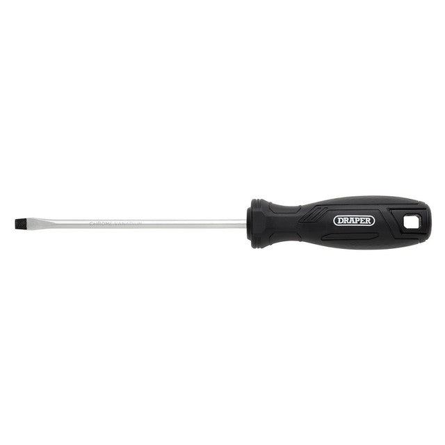 Draper 5.5 x 125mm Slotted Hard Grip Screwdriver