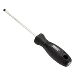 Draper 5.5 x 125mm Slotted Hard Grip Screwdriver