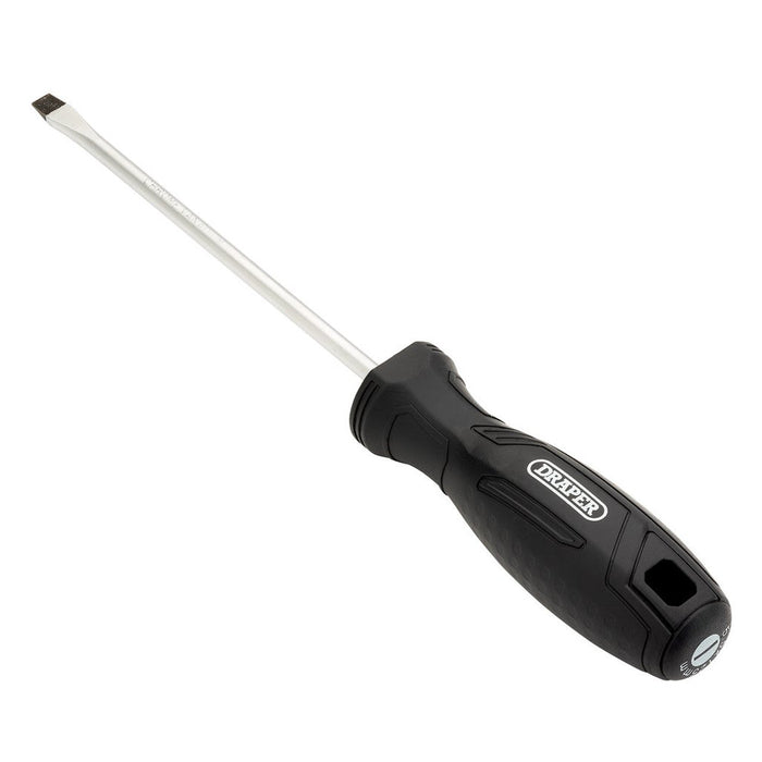 Draper 5.5 x 125mm Slotted Hard Grip Screwdriver