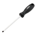 Draper 5.5 x 125mm Slotted Parallel Hard Grip Screwdriver