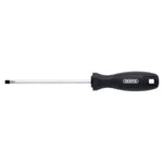 Draper 5.5 x 125mm Slotted Parallel Hard Grip Screwdriver