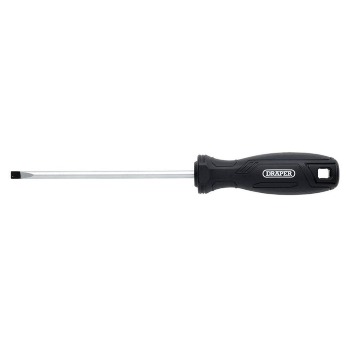 Draper 5.5 x 125mm Slotted Parallel Hard Grip Screwdriver