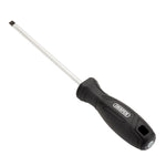Draper 5.5 x 125mm Slotted Parallel Hard Grip Screwdriver
