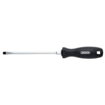 Draper 6.5 x 150mm Slotted Hard Grip Screwdriver
