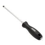 Draper 6.5 x 150mm Slotted Hard Grip Screwdriver