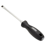 Draper 8 x 150mm Slotted Hard Grip Screwdriver