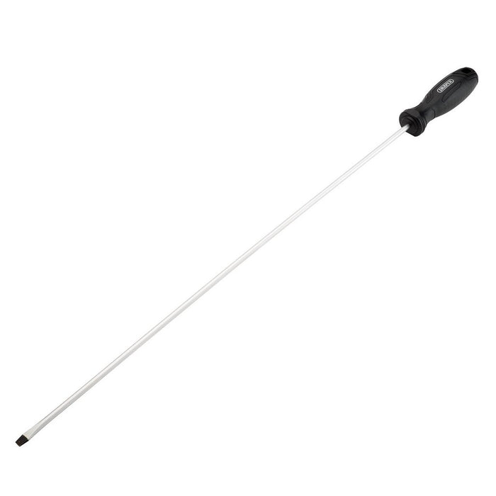 Draper 5.5 x 450mm Slotted Hard Grip Screwdriver