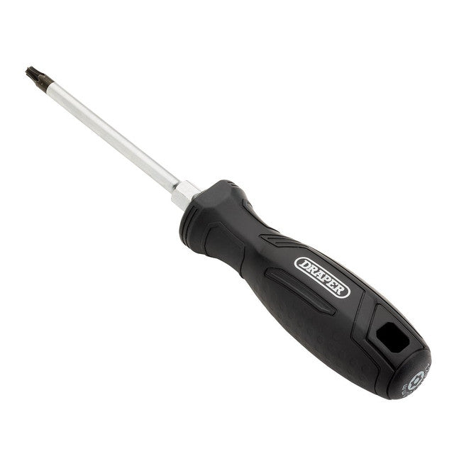 Draper T25H x 100mm Tamper-Resistant Torx Hard Grip Screwdriver