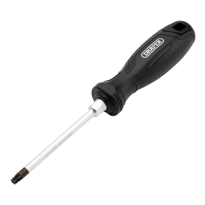 Draper T30H x 100mm Tamper-Resistant Torx Hard Grip Screwdriver