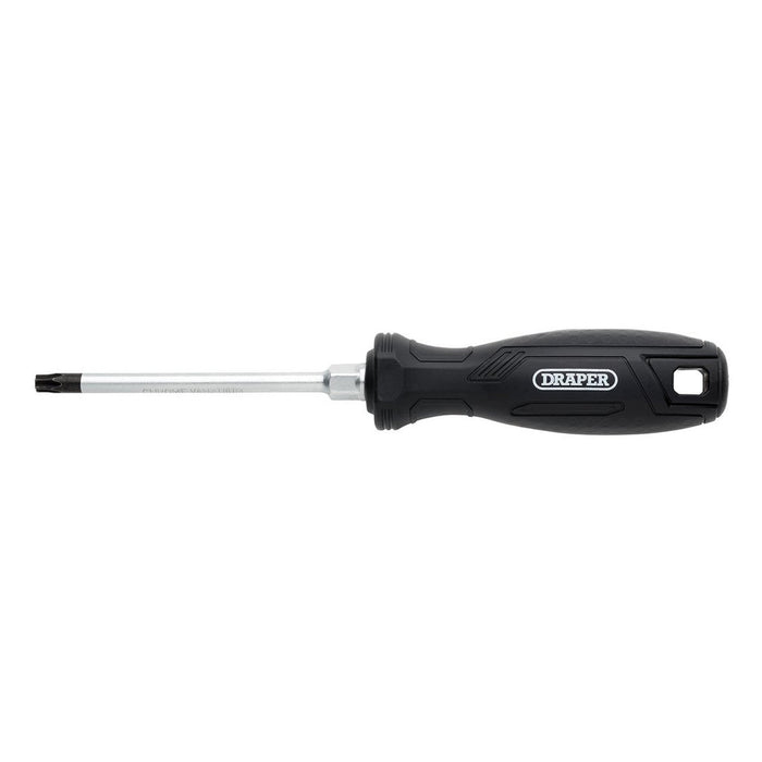 Draper T30H x 100mm Tamper-Resistant Torx Hard Grip Screwdriver