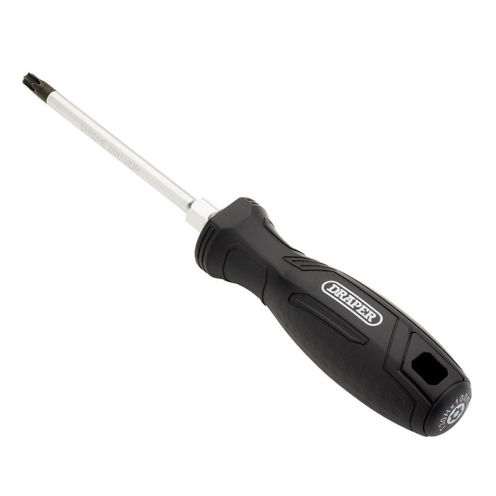 Draper T30H x 100mm Tamper-Resistant Torx Hard Grip Screwdriver