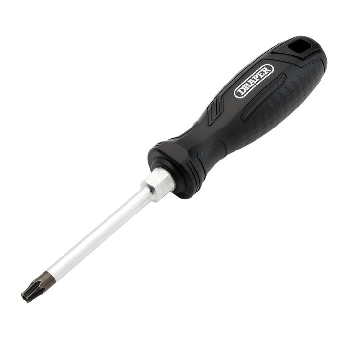 Draper T40H x 100mm TX Star Tamperproof Hard Grip Screwdriver