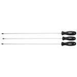 Draper Long Reach Hard Grip Screwdriver Set 3 Piece