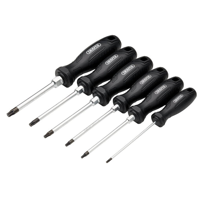 Draper TX-Star Hard Grip Screwdriver Set 6 Piece