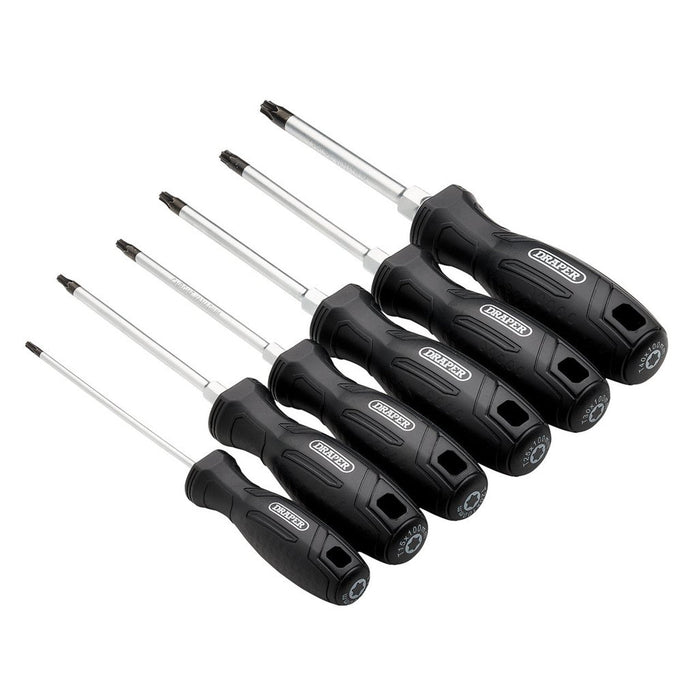 Draper TX-Star Hard Grip Screwdriver Set 6 Piece