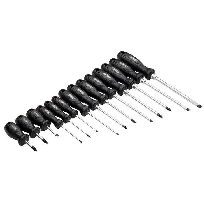 Draper Hard Grip Screwdriver Set 14 Piece