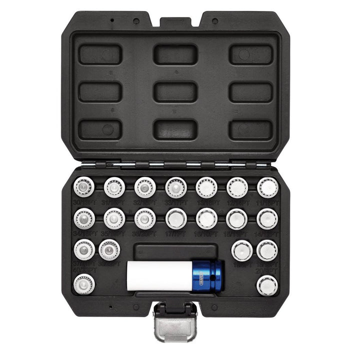 Draper BMW Locking Wheel Socket Set (21 Piece)