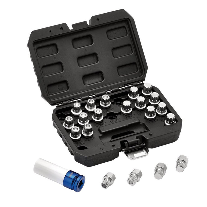 Draper BMW Locking Wheel Socket Set (21 Piece)
