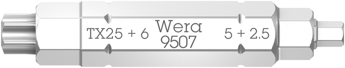 Wera 9507 SB 4-in-1 Bit 2 For Hex Socket Screw