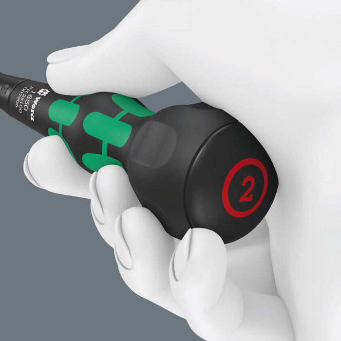 Wera 1850 PH Kraftform Ball-Grip Phillips Screwdriver PH2 x 150mm