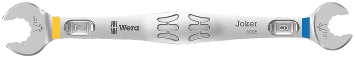 Wera 6005 Joker Double Open-End Spanner 6x7x111.8mm
