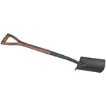 Draper Tools Carbon Steel Border Spade with Ash Handle