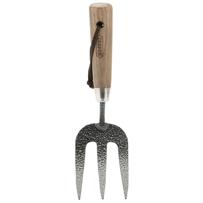 Draper Tools Carbon Steel Heavy Duty Weeding Fork with Ash Handle