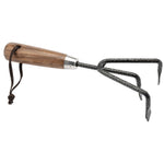 Draper Tools Carbon Steel Heavy Duty Hand Cultivator with Ash Handle 14316