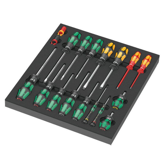 Wera 9700 Tool Rebel Roller Cabinet 1, 94 Piece