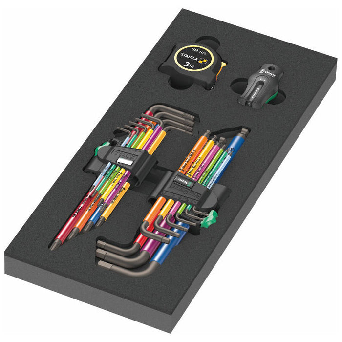 Wera 9700 Tool Rebel Roller Cabinet 1, 94 Piece