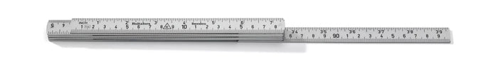 Hultafors 150303 Aluminium Folding Rule 1m