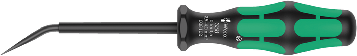 Wera 338 Actuation Tool for Terminal Blocks (Spring Cages) 0.6 x 3.5 x 81mm