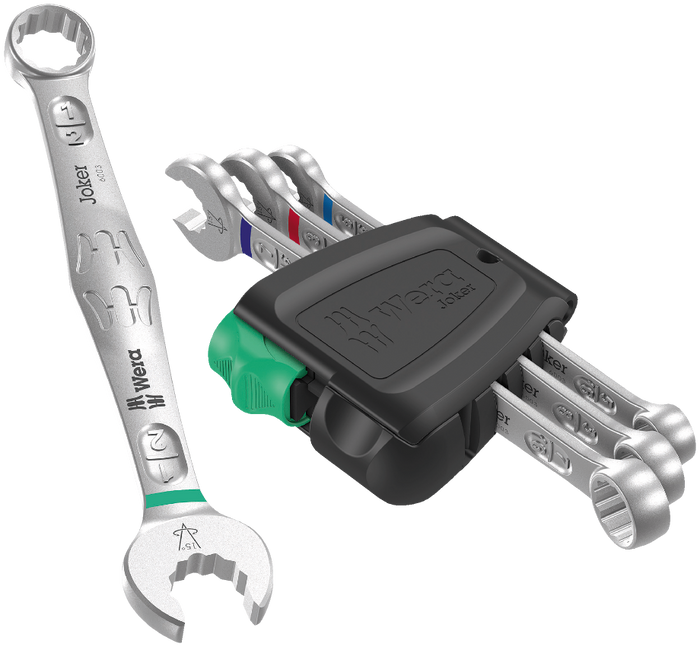 Wera 6003 Joker 4 Imperial Set 1 Combination Spanner Set 4 Pce