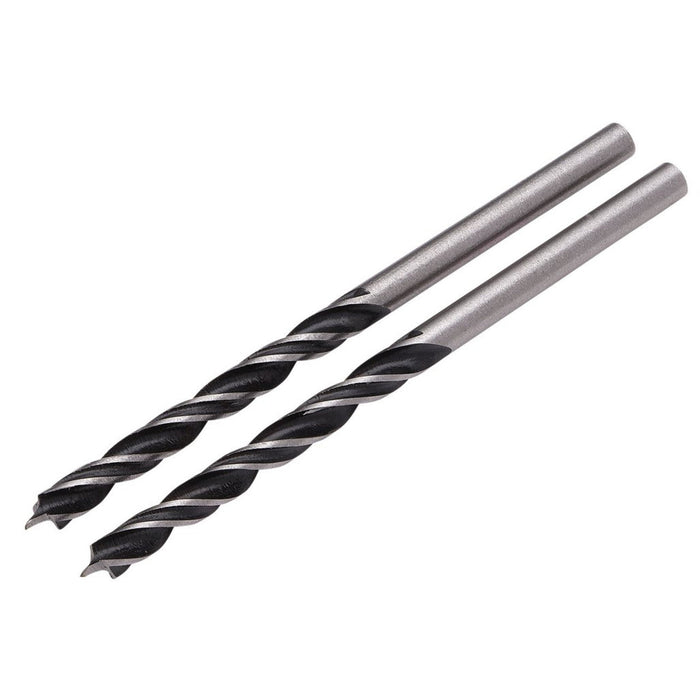 Draper Brad Point Drill Bit 3mm x 60mm - 2pk