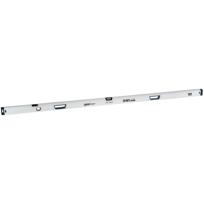 Draper Tools Opti-Vision™ Box Section Ergo-Grip™ Levels with Dual Vials 2000mm
