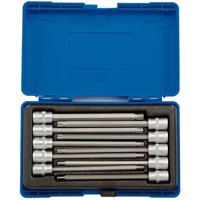 Draper Expert 3/8 Sq. Dr. 150mm Long Draper TX-STAR® Socket Bit Set, 10 Pce
